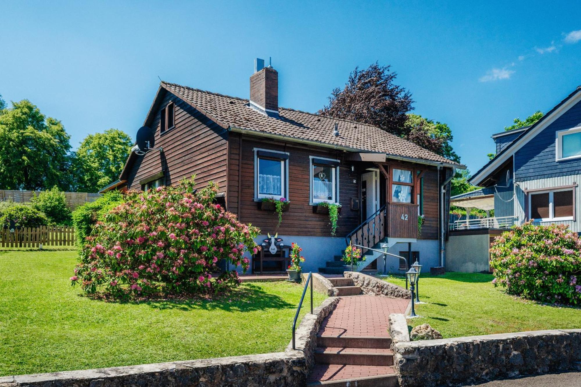 Walkenried Ferienhaus Peggy Mit Klimaanlage In Den Bergen מראה חיצוני תמונה